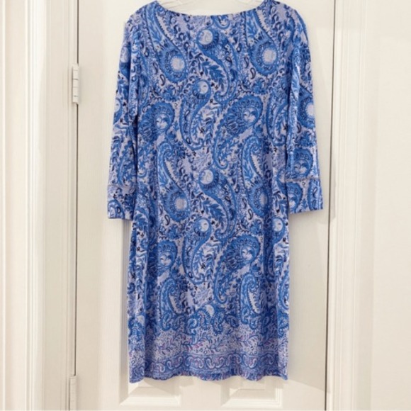 Lilly Pulitzer UPF 50 Sophie Dress S Hello Sunshine Engineered - Picture 3 of 4